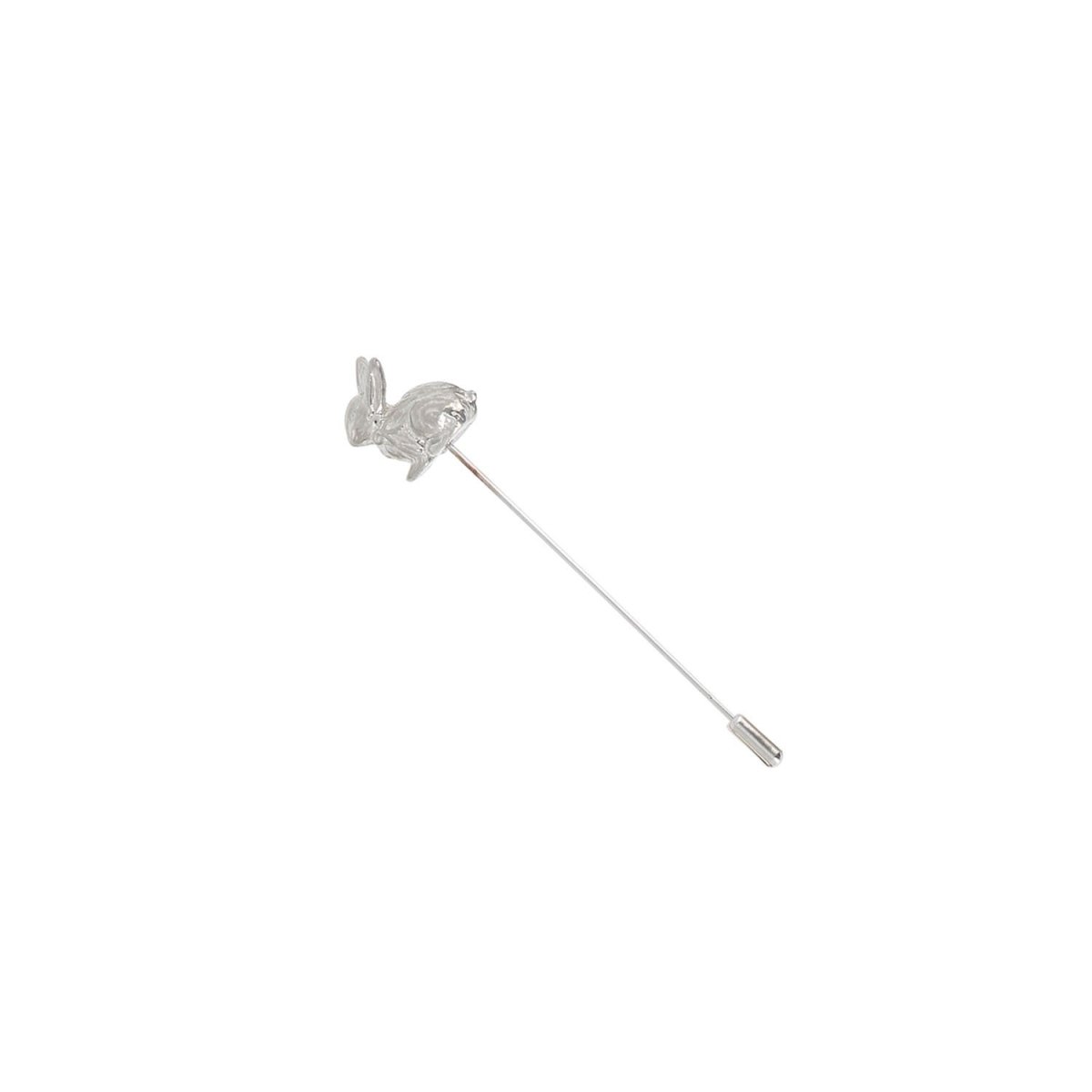 Bohin Fibule Escargot Cabinet de curiosité broche étain 8 cm