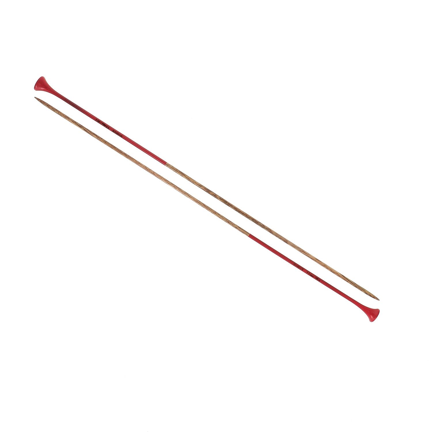 Bohin Aiguilles à tricoter bois 40 cm N°5 vert
