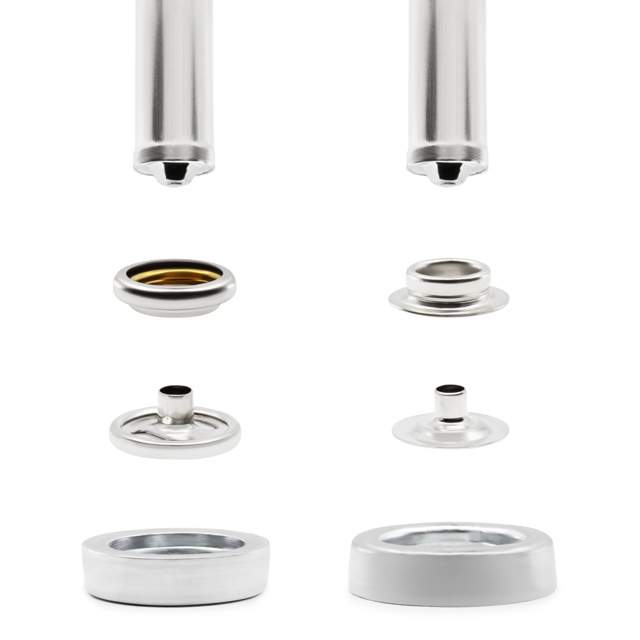 Dritz Kit Boutons Pression Robustes Nickel 7 Jeux Outils