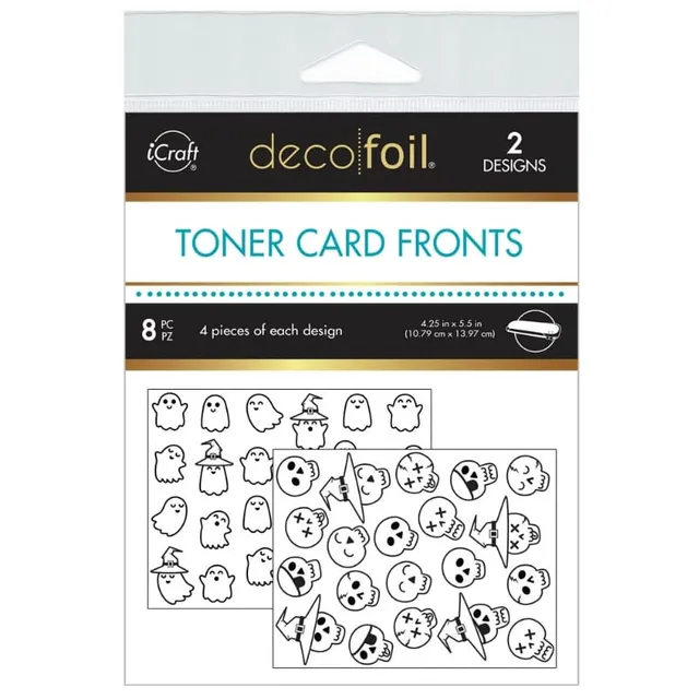 HeatnBond Deco Foil Ghouls & Grins feuille foil 8 feuilles A2