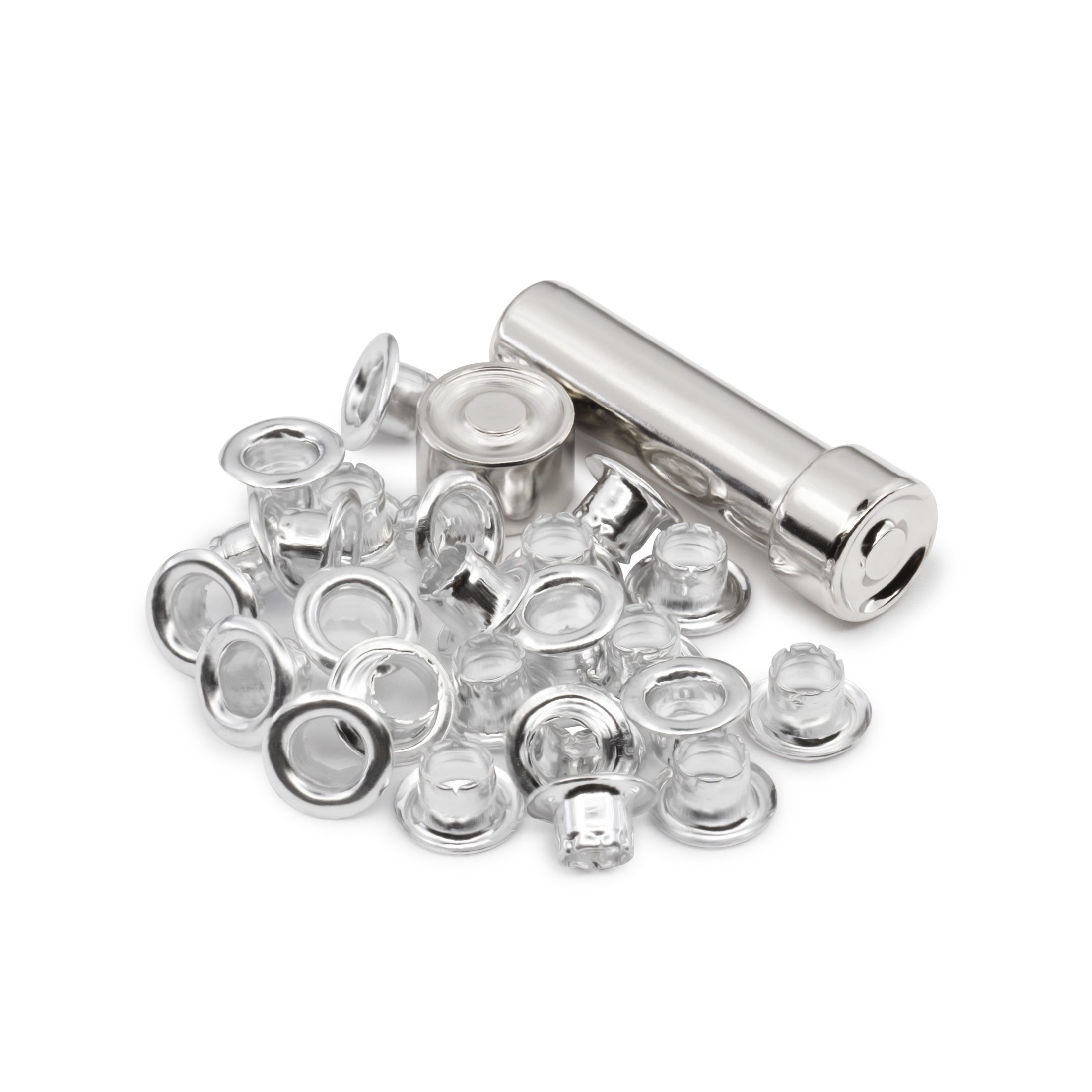 Dritz 637-65 œillets nickel 4 mm 25 pièces + outil
