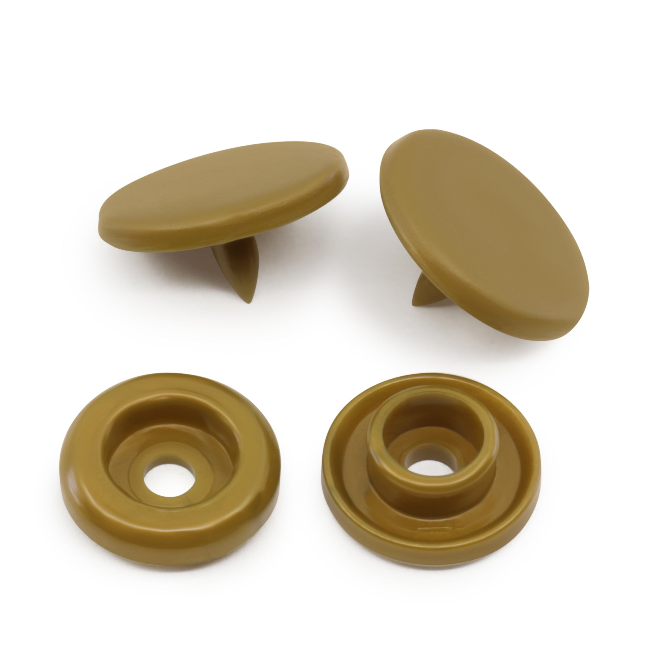 Dritz Fasteners Boutons Pression Plastique Doré 12 Sets