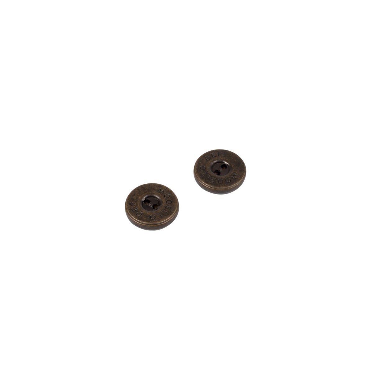 Bohin Boutons magnétiques à coudre 14/18 mm Bronze
