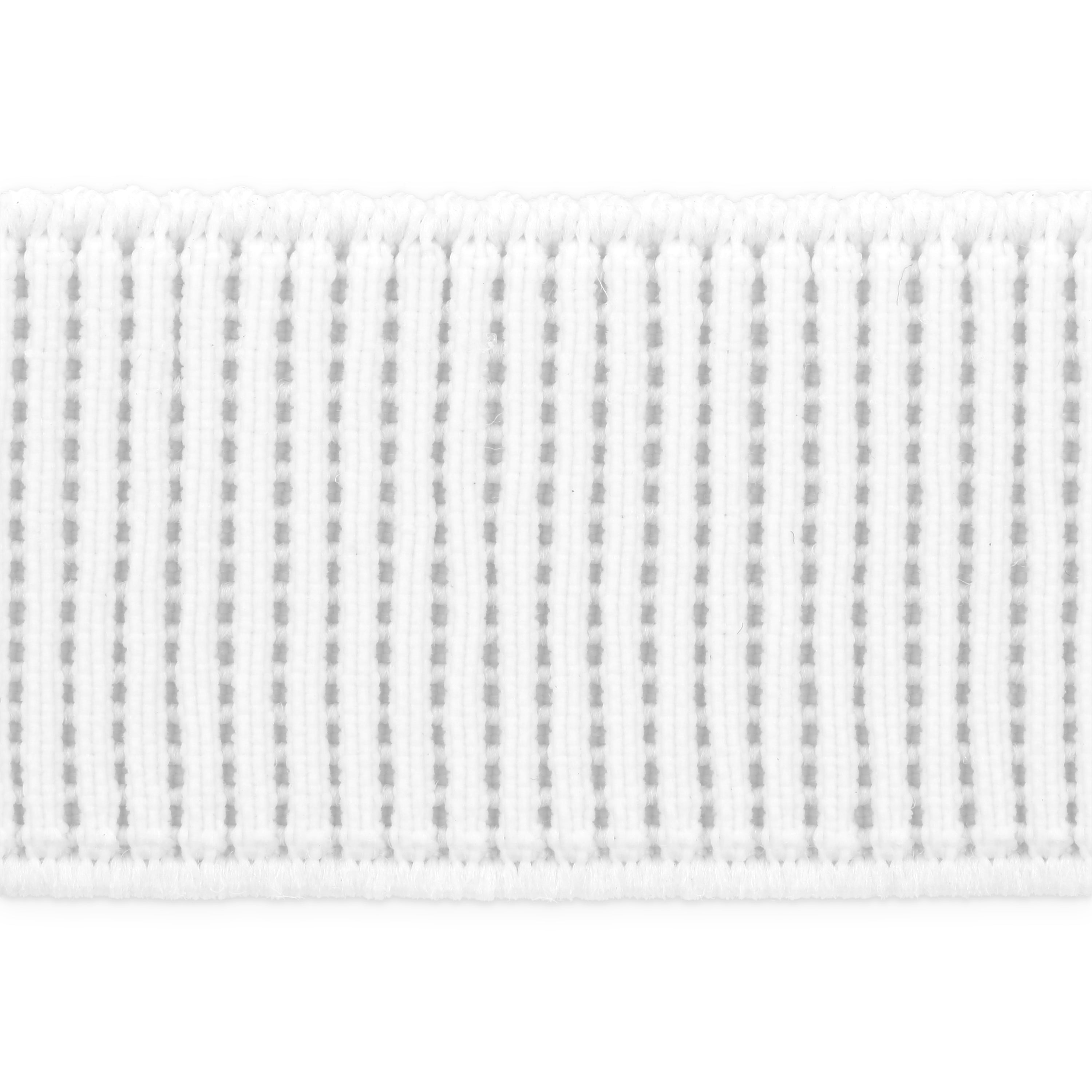 Dritz Elastics & Fabrics élastique côtelé blanc 25 mm 3 yd