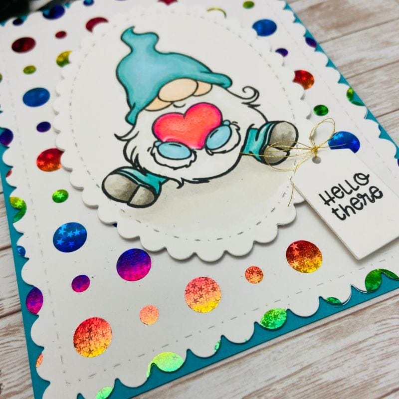 HeatnBond Deco Foil feuilles toner Lots of Dots A2 x8
