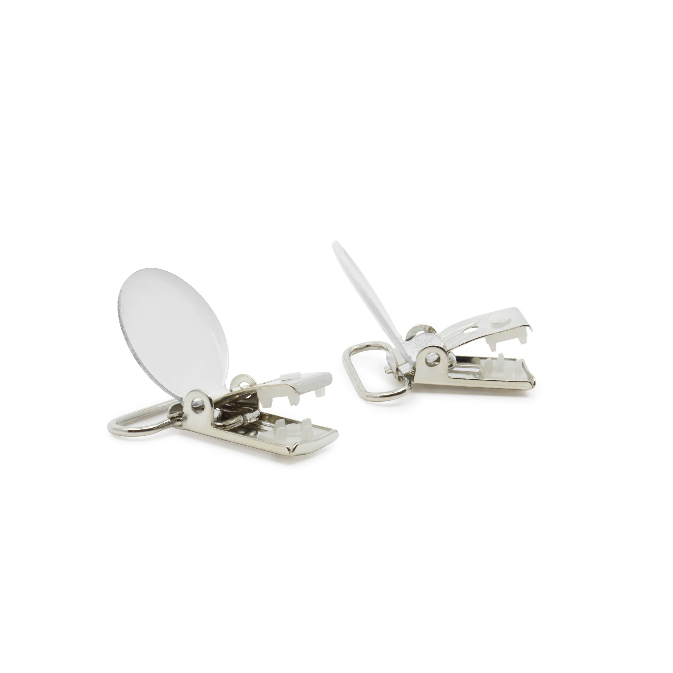 Dritz Clothing Care clips bretelles 25 mm blanc lot 2