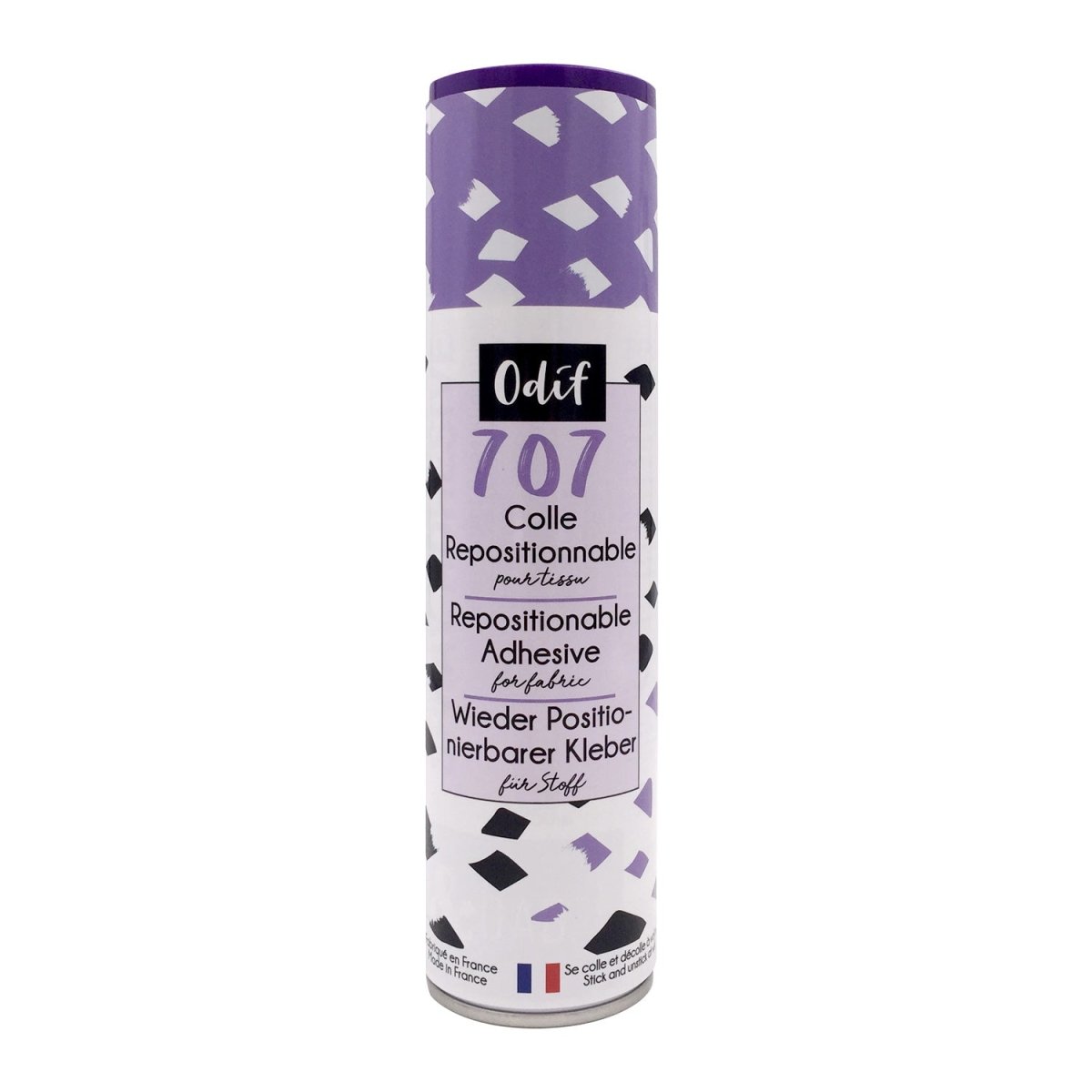 Odif 707 colle textile repositionnable Spray 250 ml