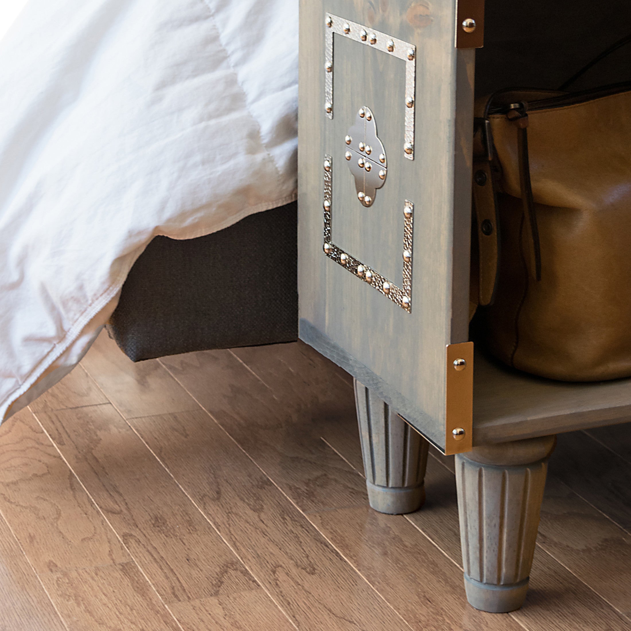 Dritz Home 44703 pieds meuble bois naturel lot 2