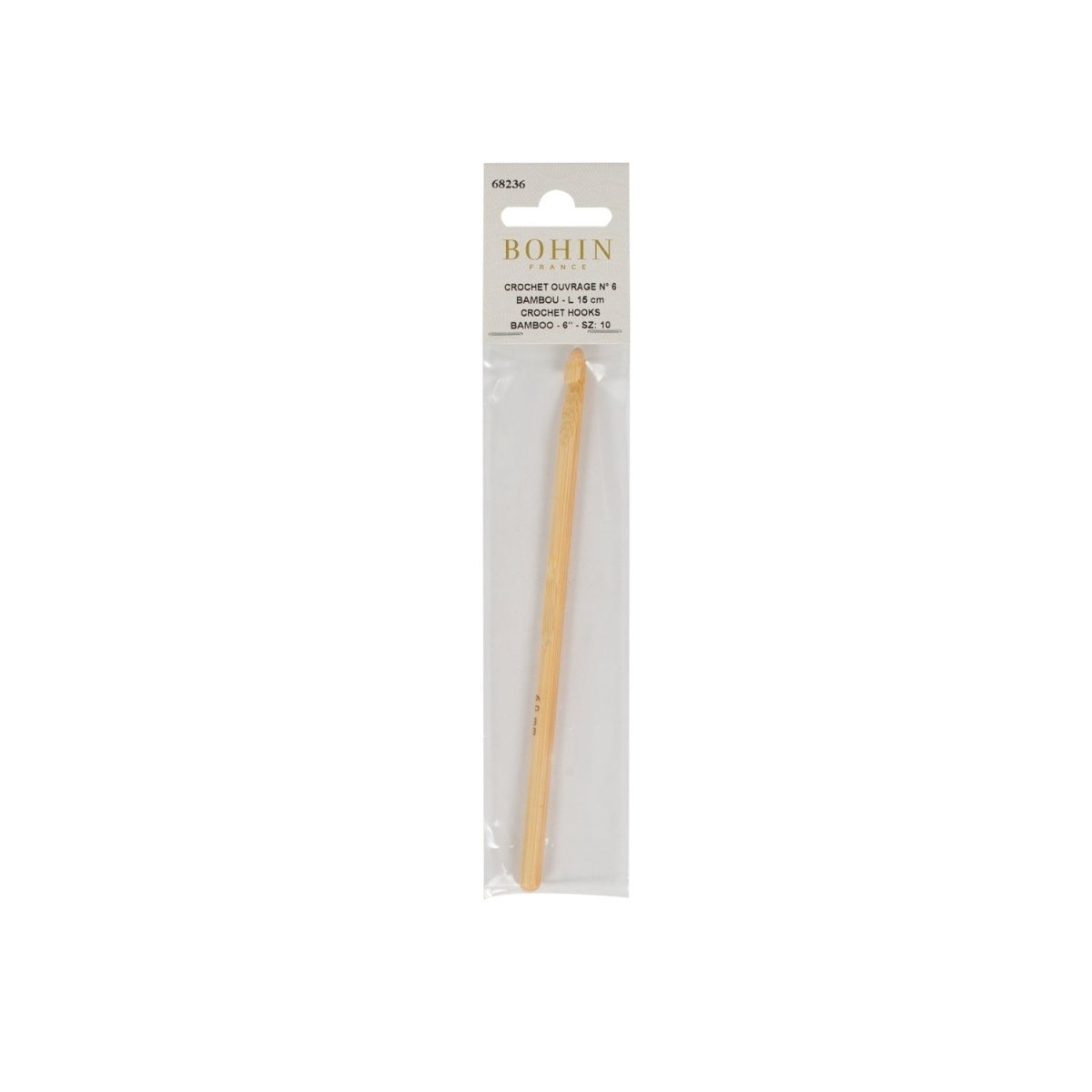 Bohin Tricot & Crochet Crochet Bambou 15 cm N°4 1/2