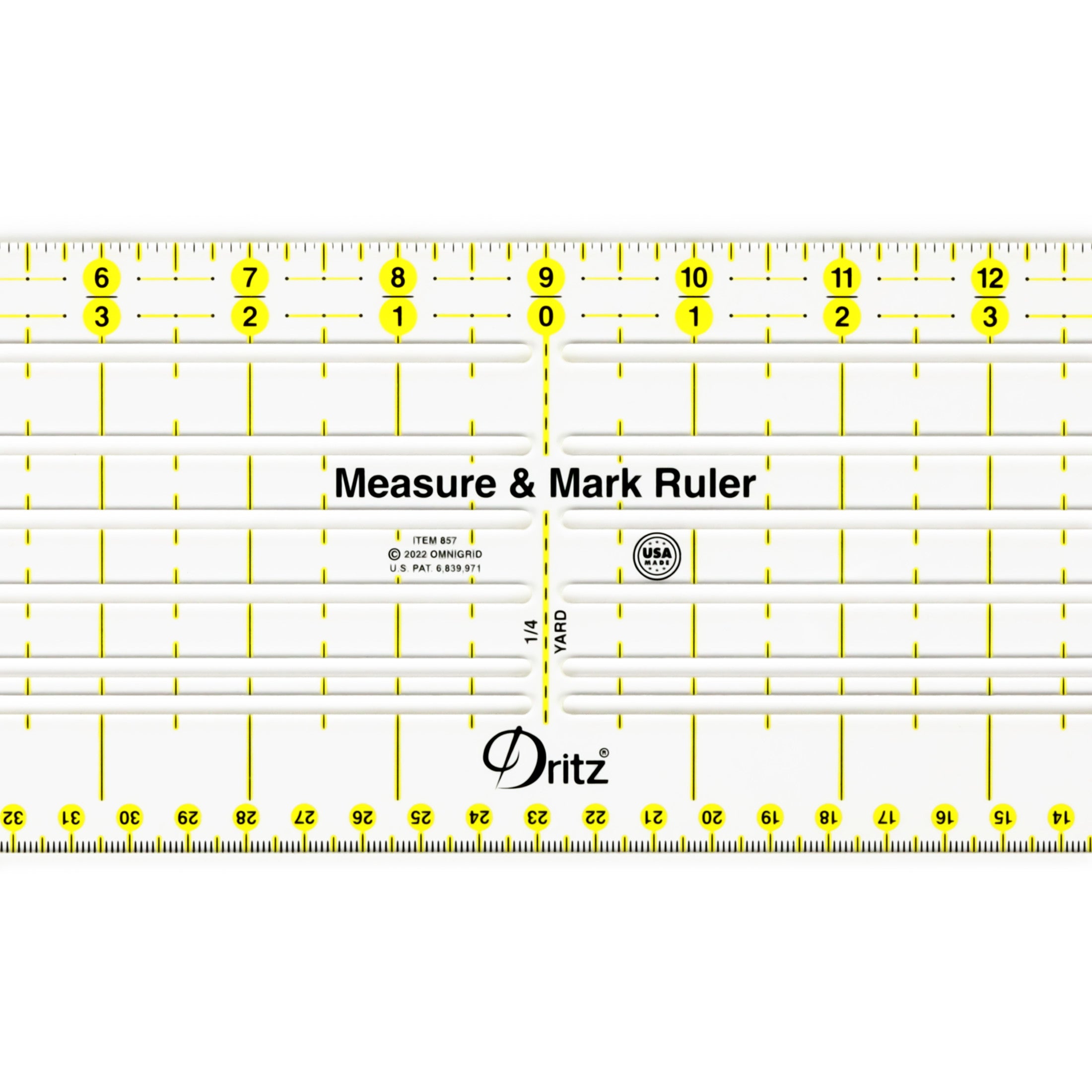 Dritz Measure Mark règle couture 46 cm acrylique biais