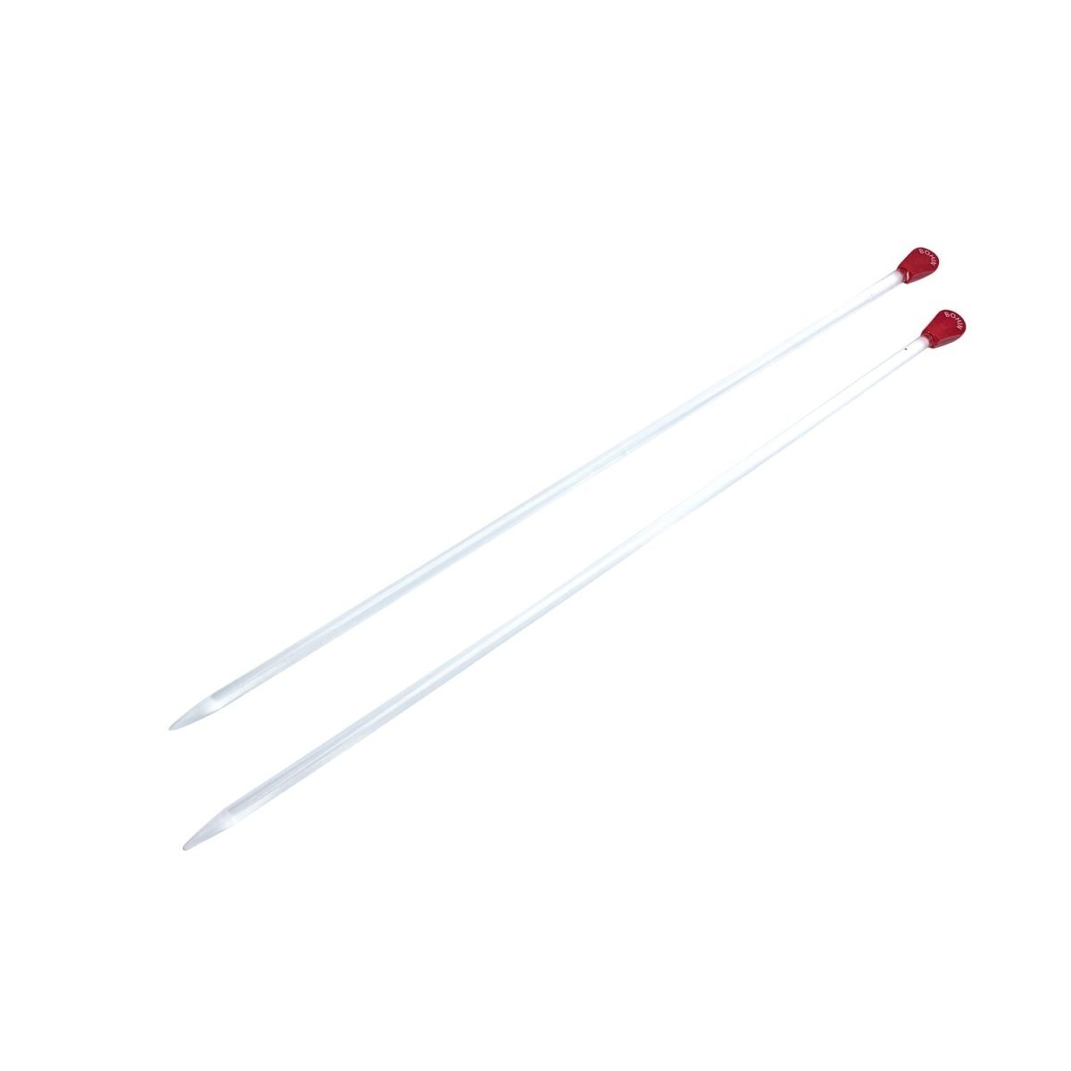 Bohin Tricot N°6 aiguilles à tricoter plastique 35 cm