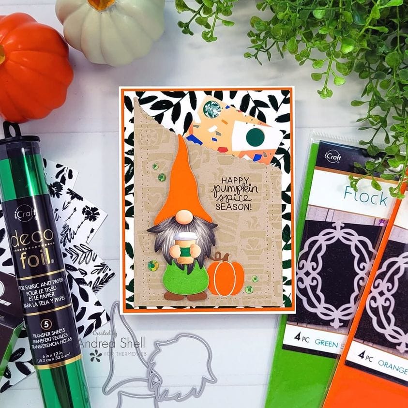 Gina K. Designs Gnome for the Holidays kit craft Festive Fall