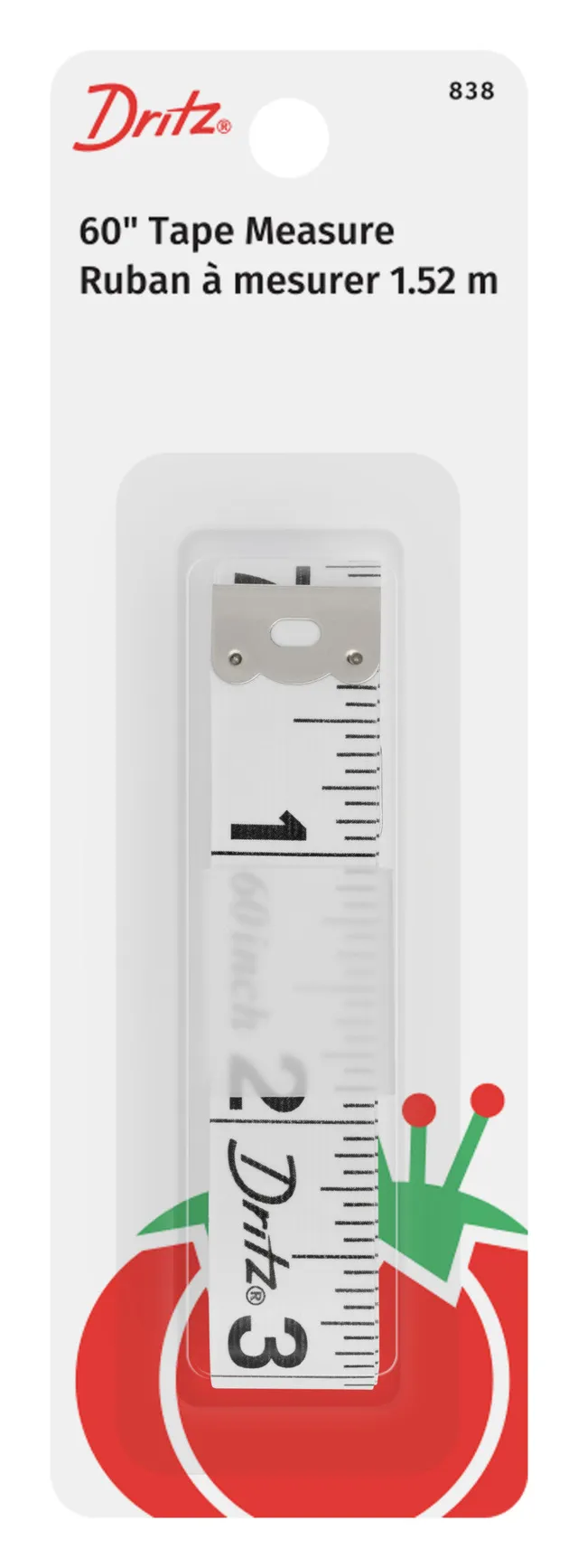 Dritz mètre ruban couture 150 cm blanc