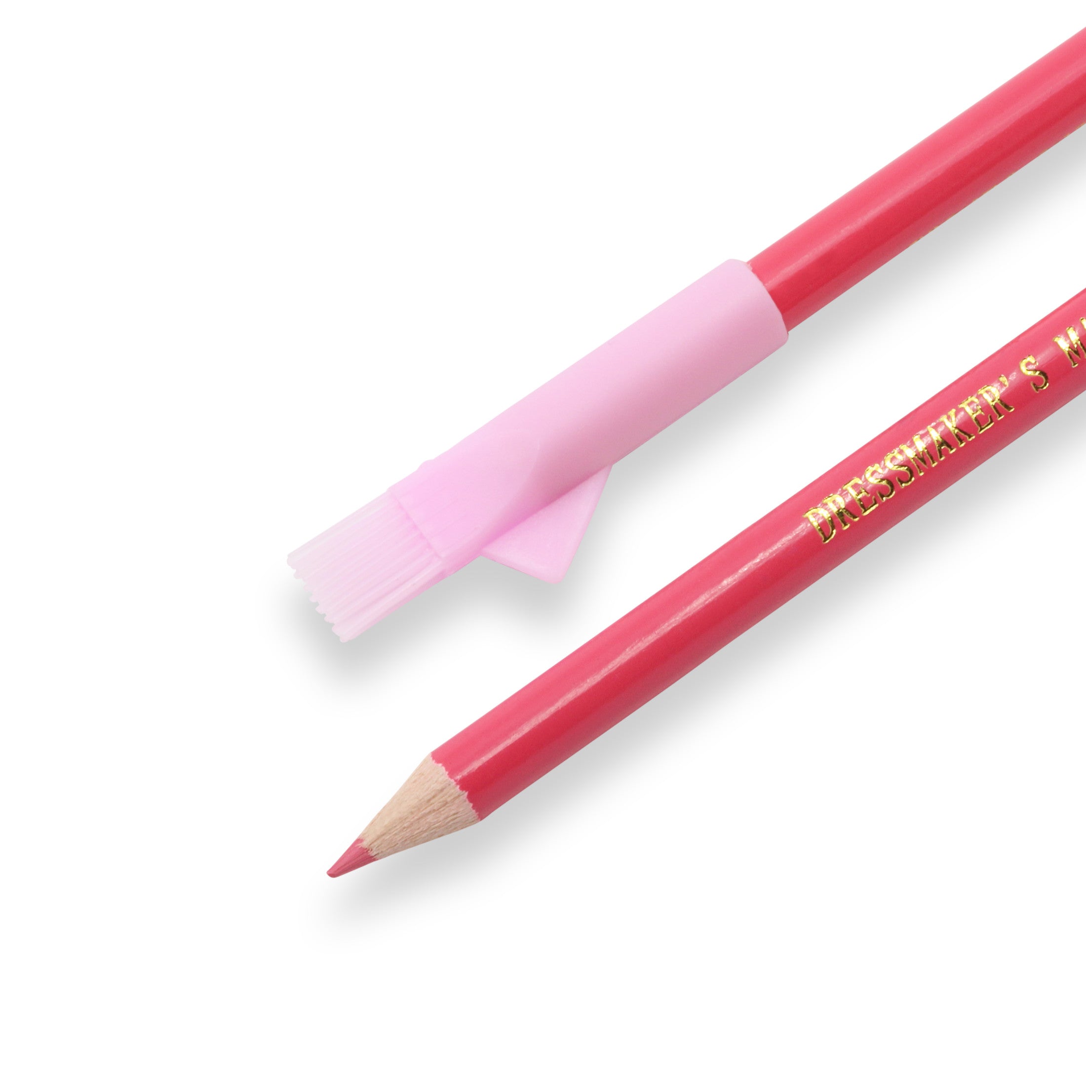 Dritz Marking Crayon couture assorti blanc bleu rose brosse