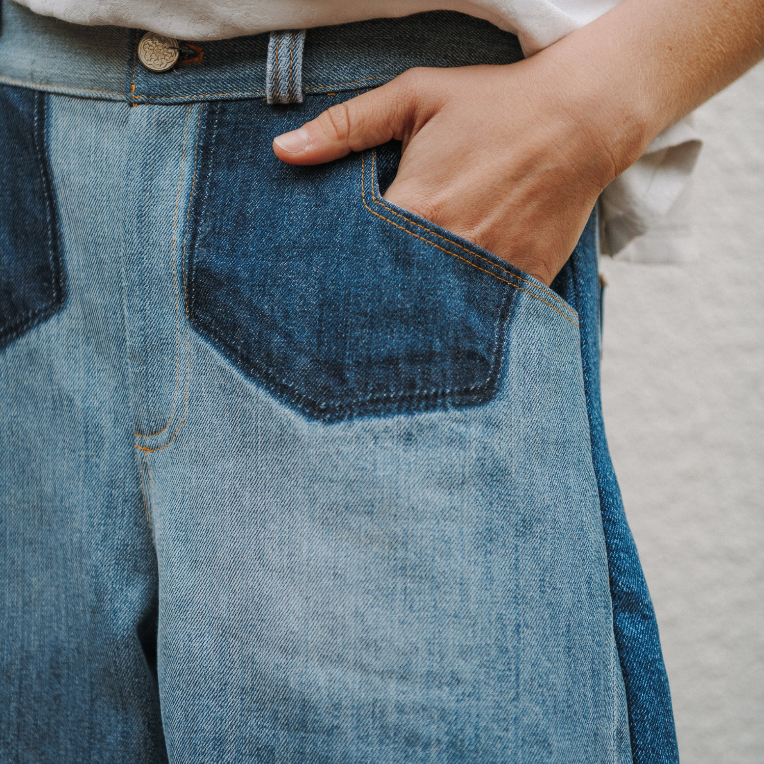 Bohin Salopette Anaïs patron couture 34-52 denim