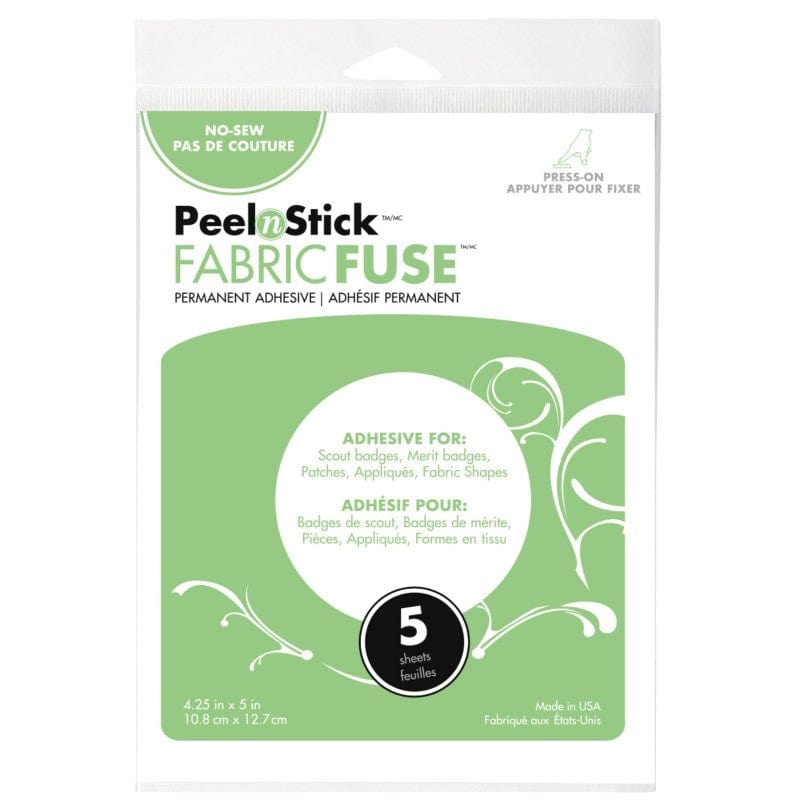 HeatnBond Fabric Fuse 3344 feuille adhésive tissu 5 feuilles