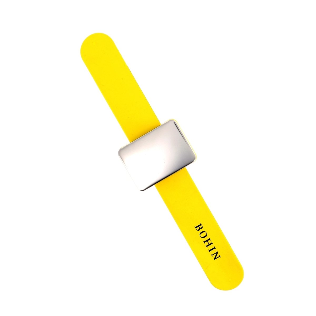 Bohin Bracelet porte-épingles magnétique silicone rose
