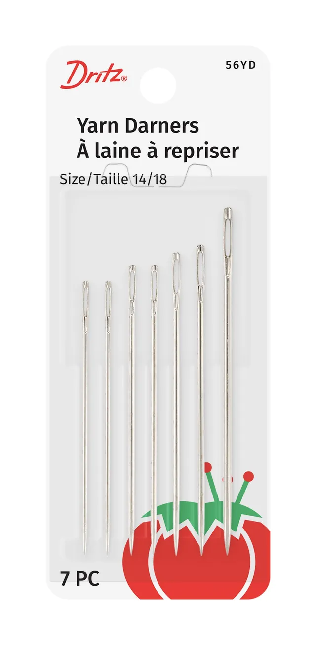 Dritz 56Y-D aiguilles à repriser laine 14/18, 7 pcs