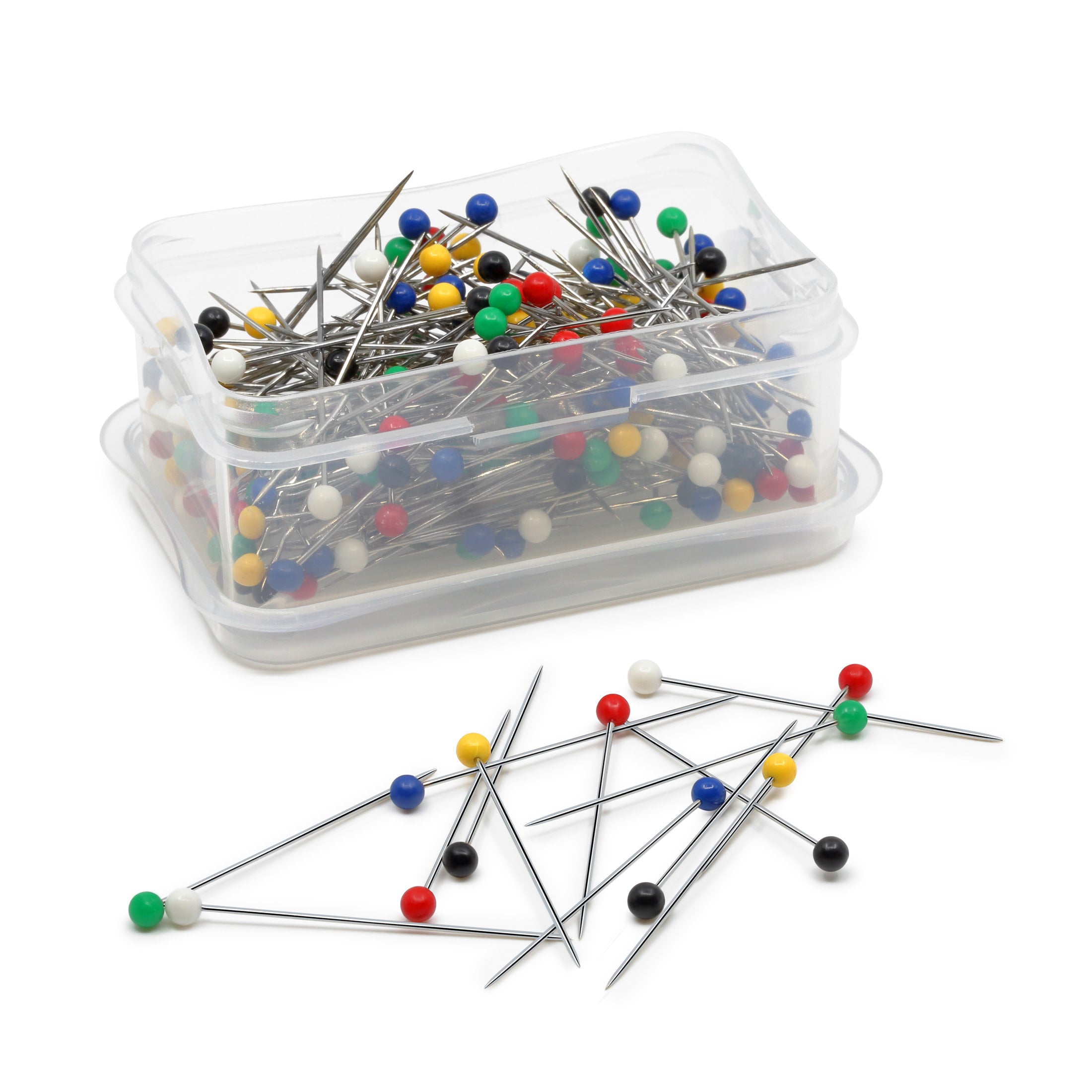 Dritz 133 épingles droites à tête couleur 44 mm 250 pcs