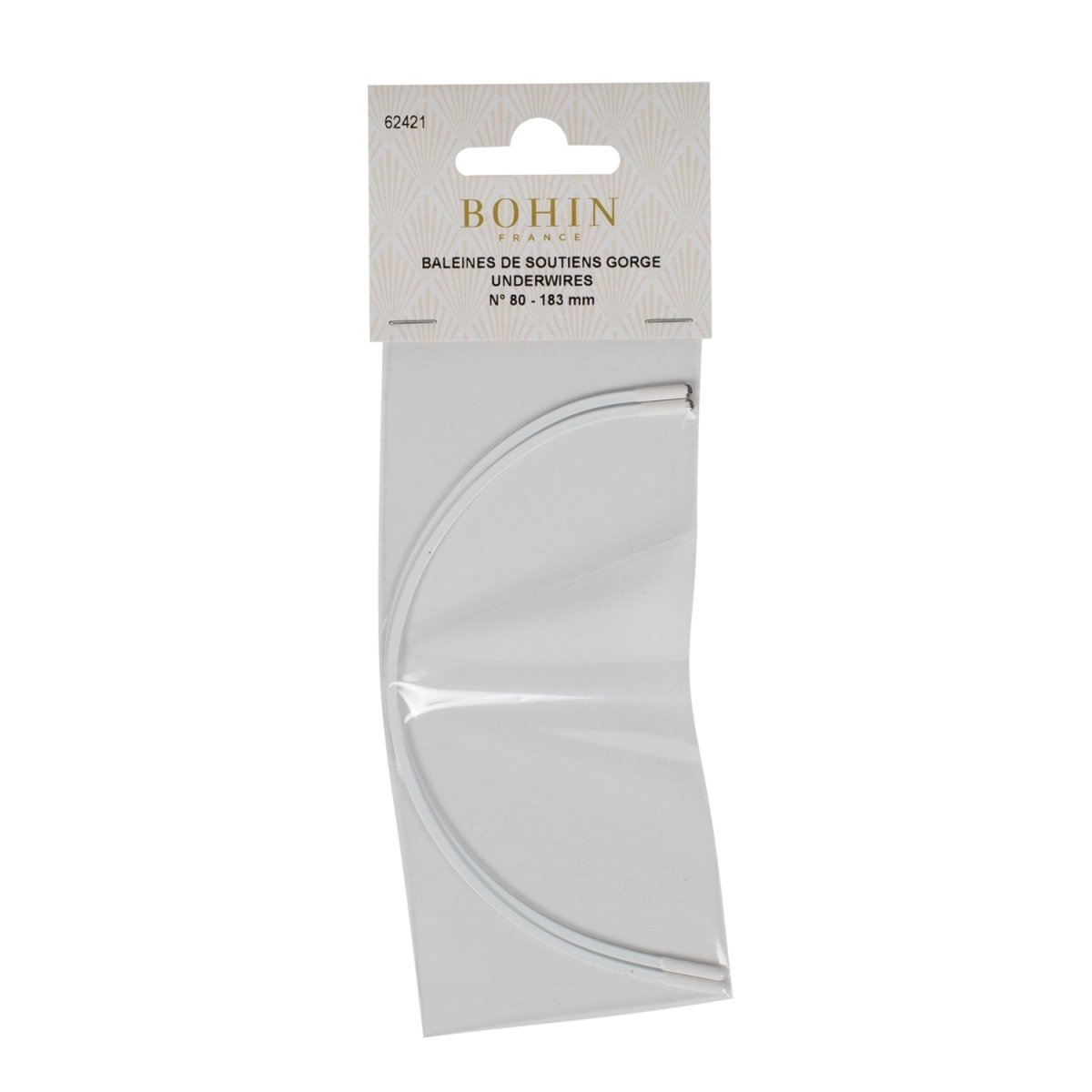 Bohin Accessoires de lingerie Baleines de soutien gorge N°90 acier