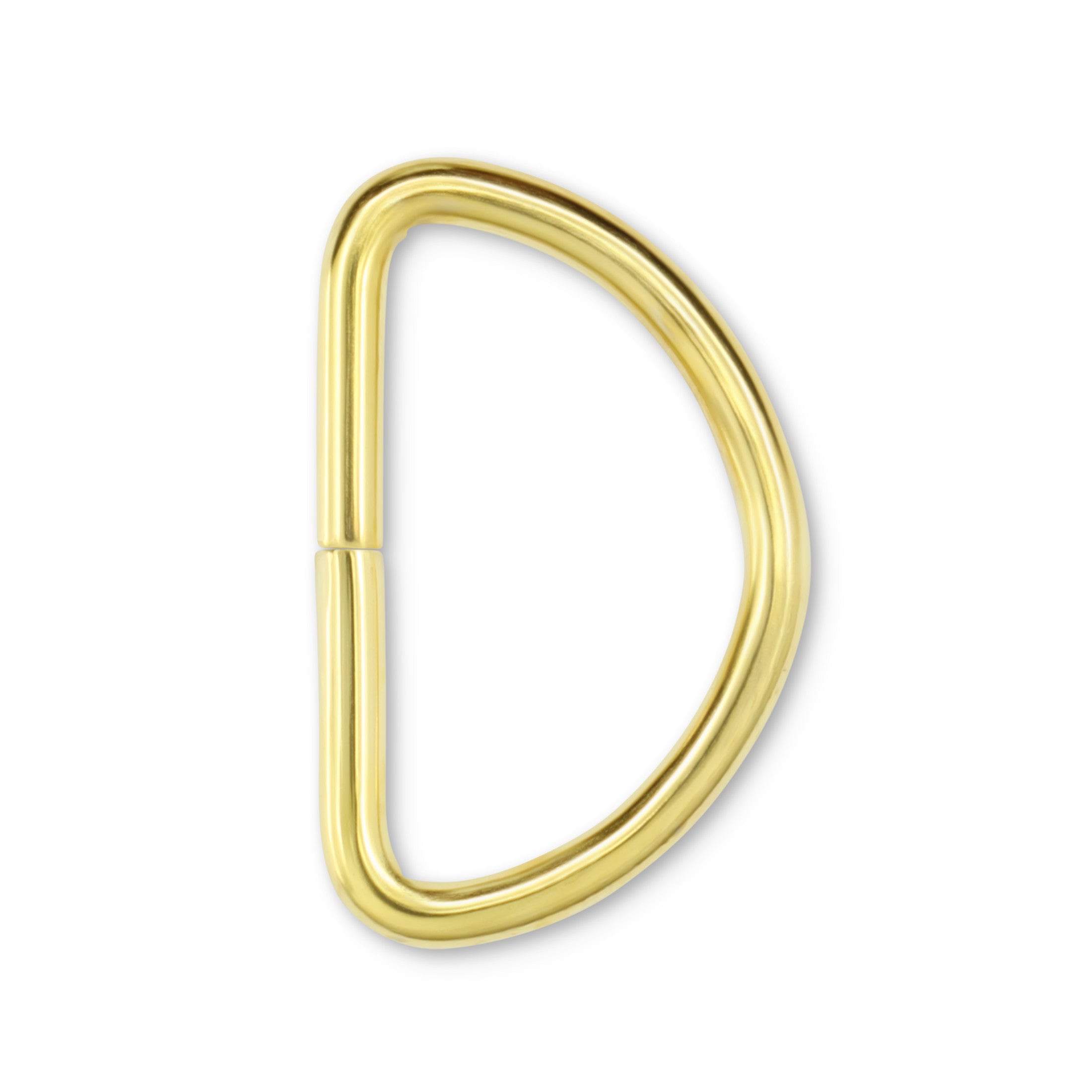Dritz Anneaux en D Noirs 25 mm Sangle Sac x4 Métal