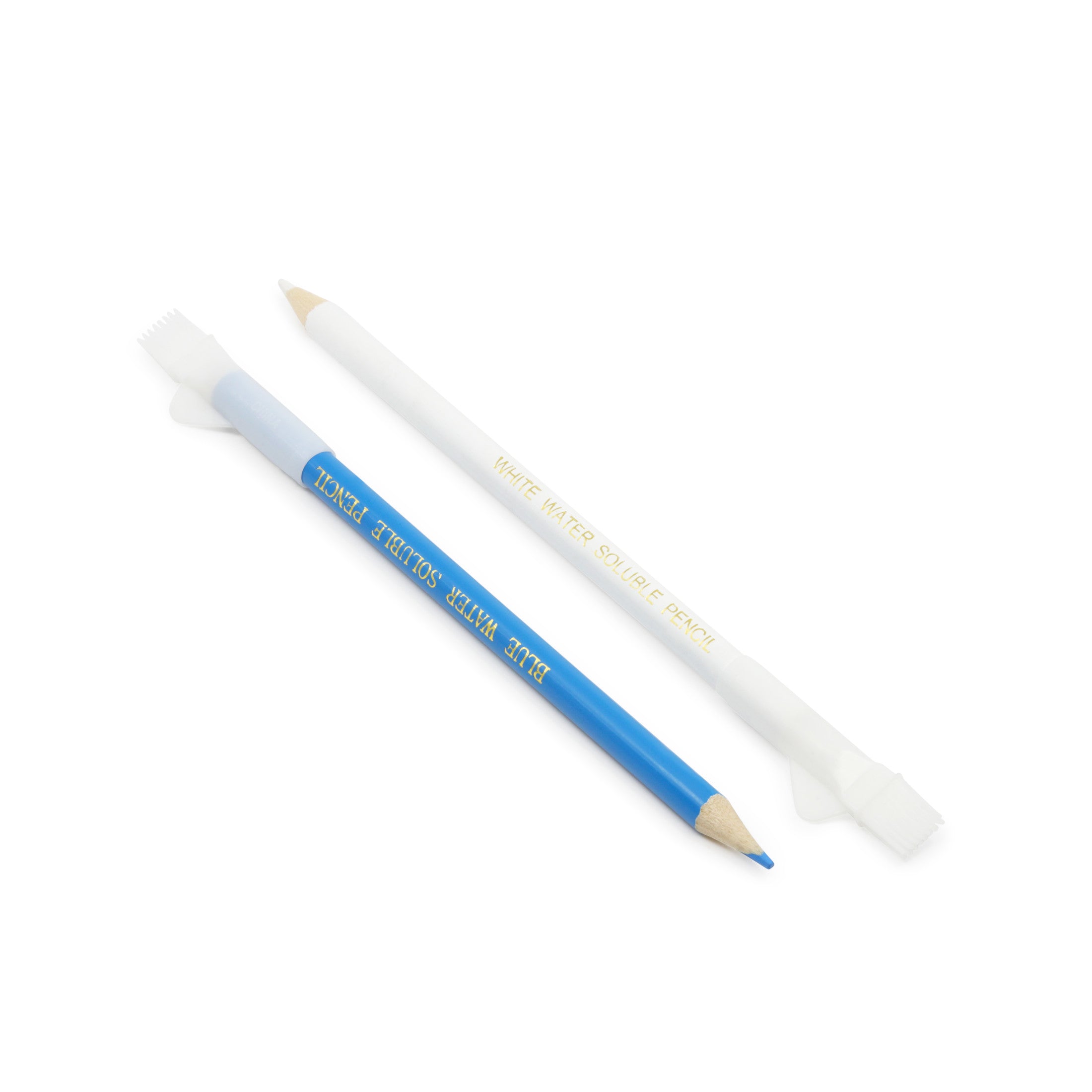 Dritz 688 Crayons Craie Couture Blanc Bleu avec Gomme