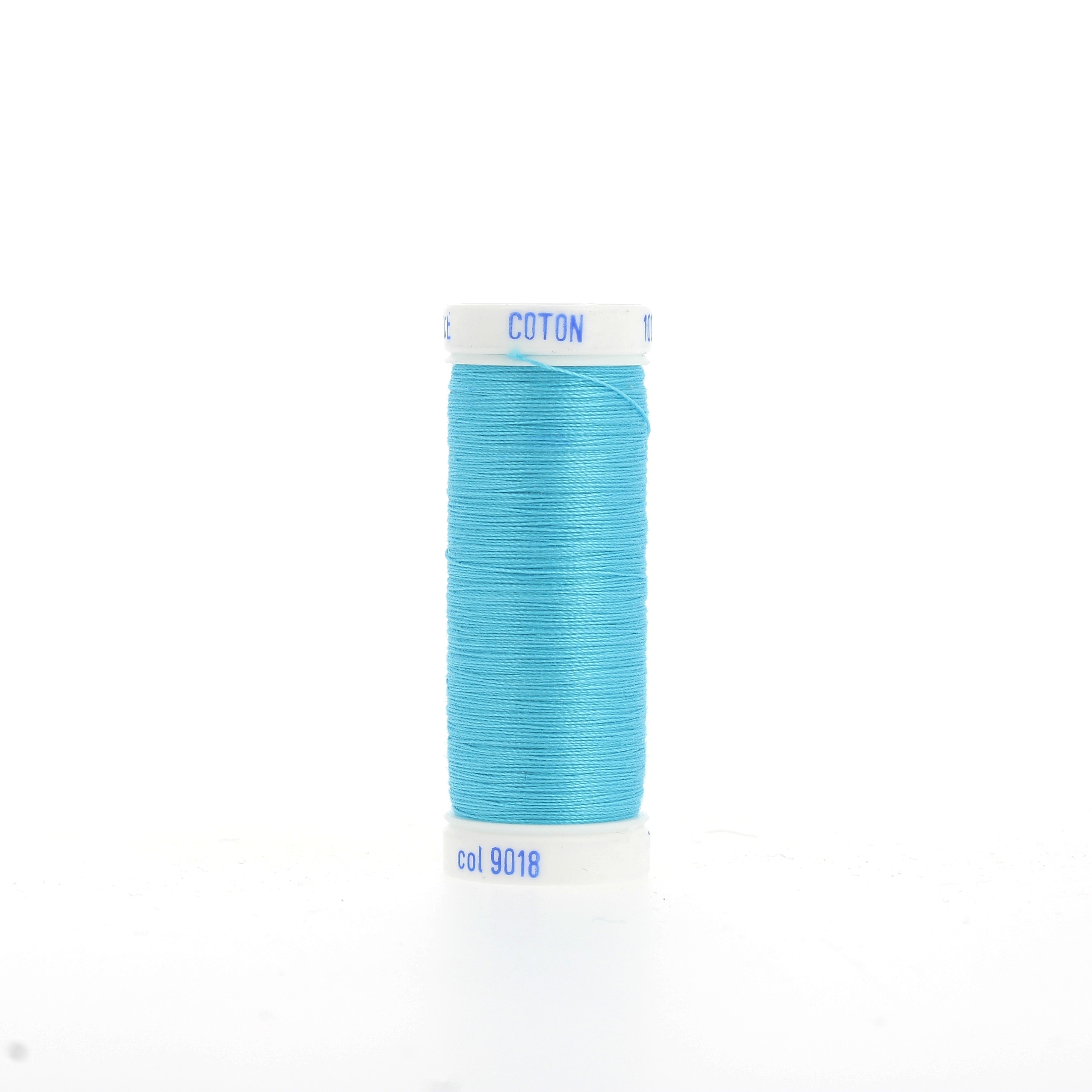 Bohin Lebaufil fil à coudre coton Bleu 9018 bobine 100 m