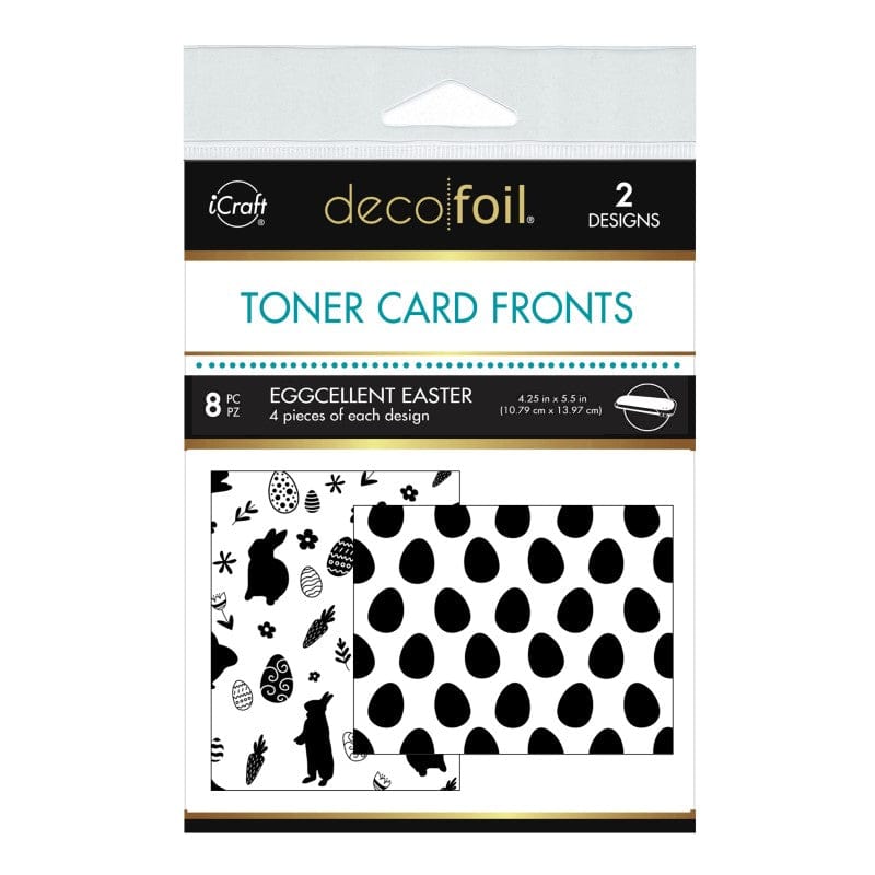 HeatnBond Deco Foil Eggcellent Easter carte toner A2 10,8x14 cm